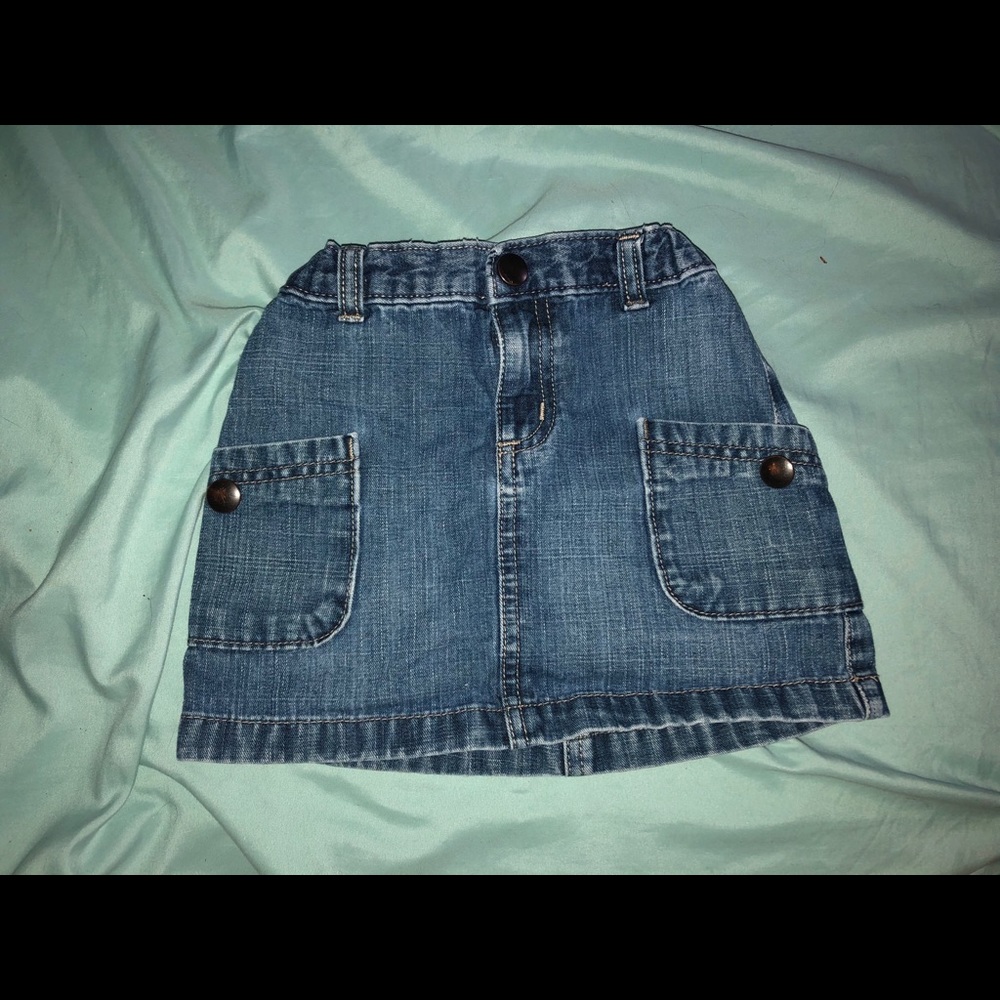 Girls jean skirt